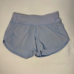 lululemon athletica Sky Blue Women's Athletic Shorts